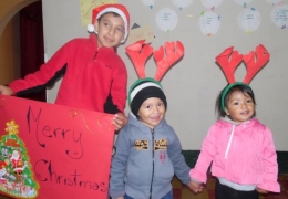 Navidad en la iglesia con los ninos: 2017